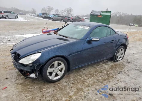 2006 Mercedes-Benz Slk 280 z USA, uszkodzony, nr VIN WDBWK54F36F083296